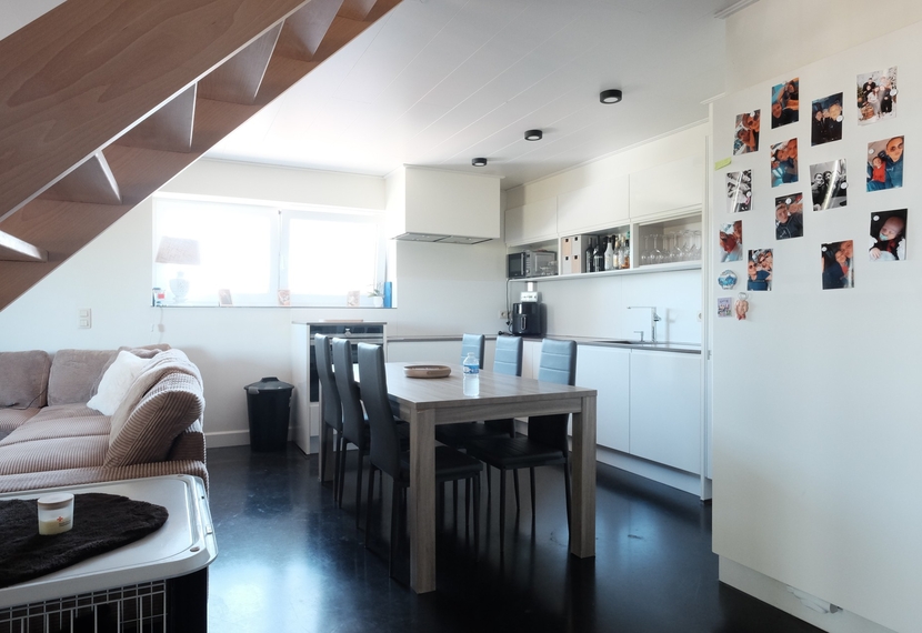 Ruim en landelijk gelegen duplex-appartement met 3 slaapkamers en overdekt terras