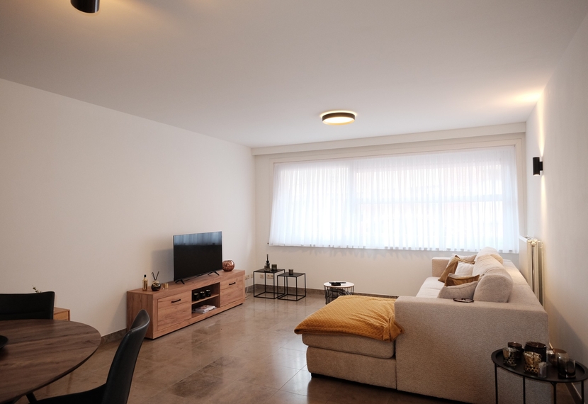 Gezellig gelijkvloers appartement met terras, tuintje en optionele garage