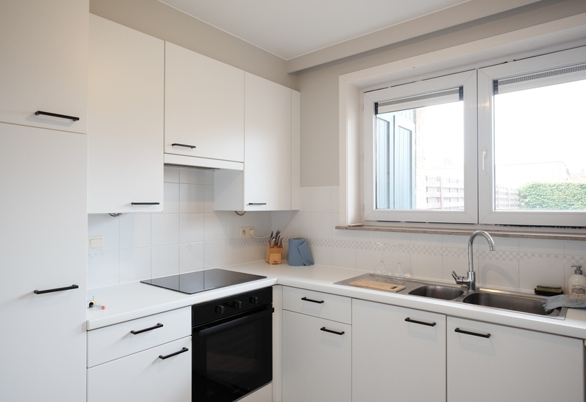 Gezellig gelijkvloers appartement met terras, tuintje en optionele garage