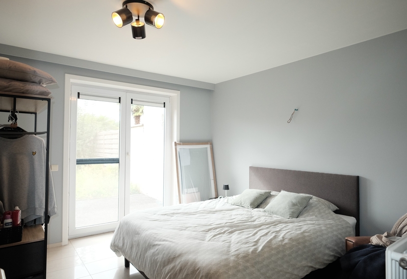 Gezellig gelijkvloers appartement met terras, tuintje en optionele garage