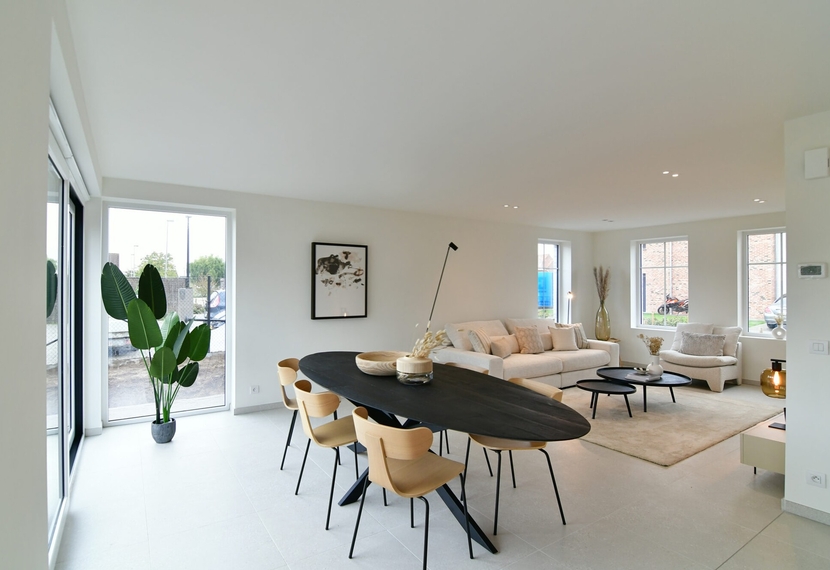 Energiezuinige alleenstaande nieuwbouwwoning met 3 slaapkamers in Hooglede