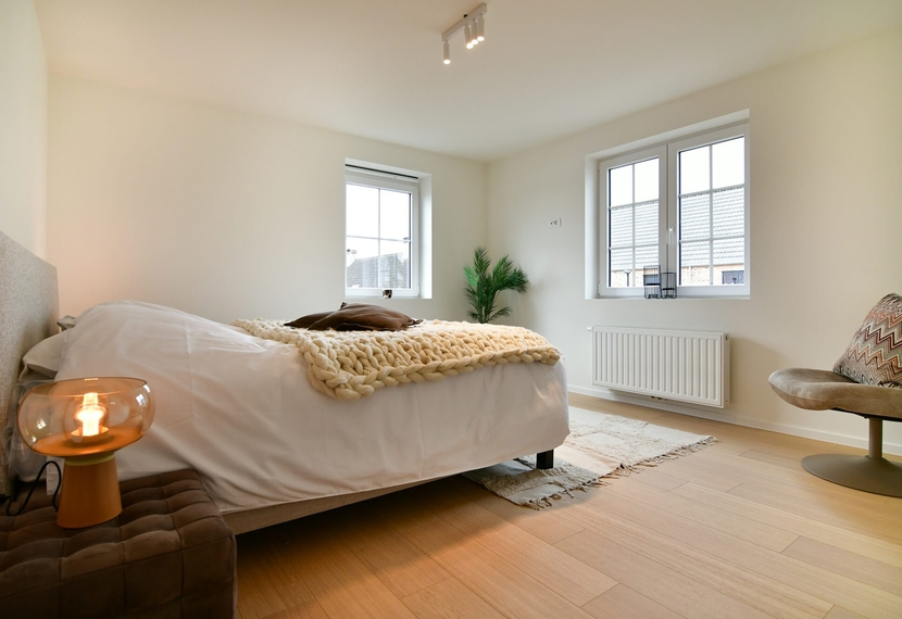 Energiezuinige alleenstaande nieuwbouwwoning met 3 slaapkamers in Hooglede